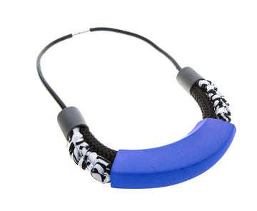 Amara necklace / Cobalt blue