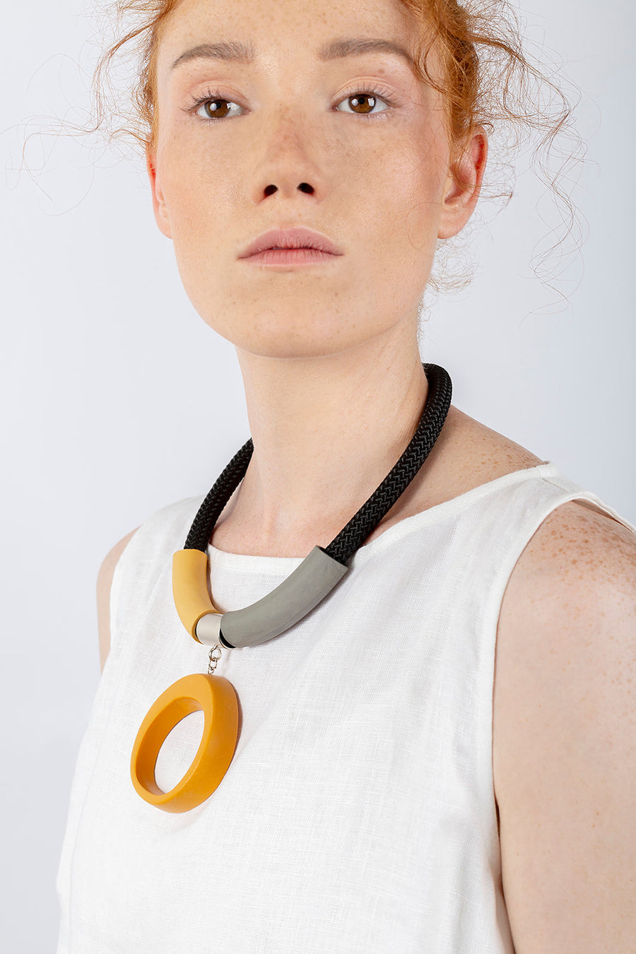 Kiri necklace / Ocher