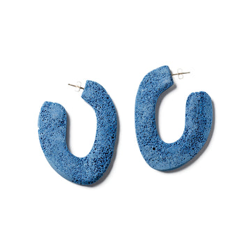 Toto Earring / Blue Foam