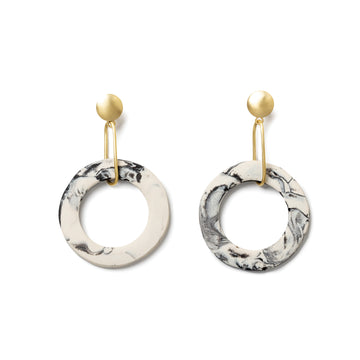 Shani Earring / Marble
