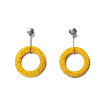Shani Earring / Yellow foam